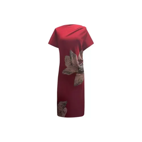 TCH Короткий рукав Платье Женское