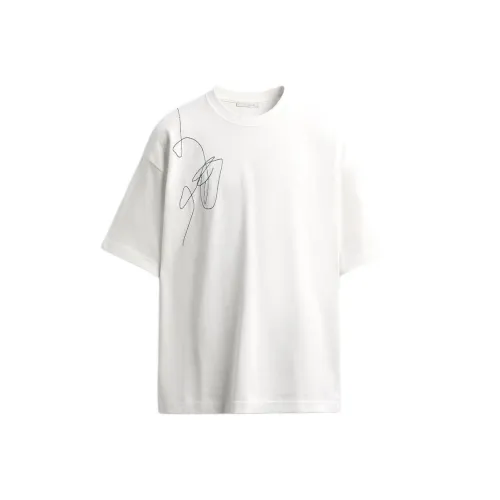 ZARA Белая Мужская T-рубашка