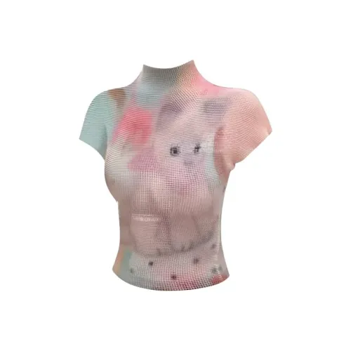 Manekniv Розовый Женские T-рубашки