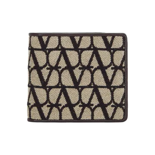 Valentino Garavani Sheepskin Wallet Women's Natural