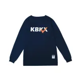 Морской синий, с длинным рукавом, модель CX002