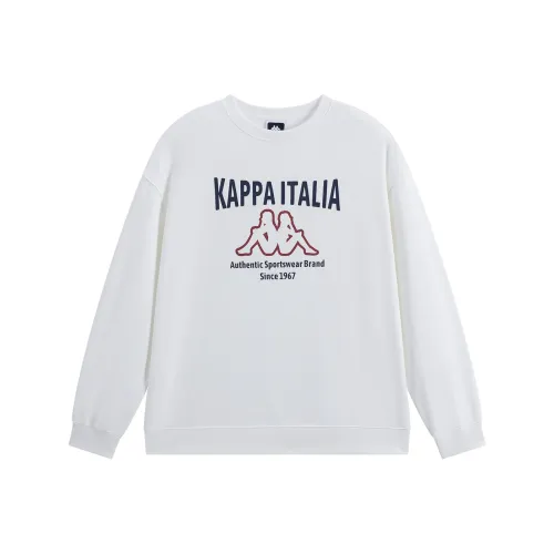 KAPPA 1916 Series Свитшот Унисекс Корейский Белый