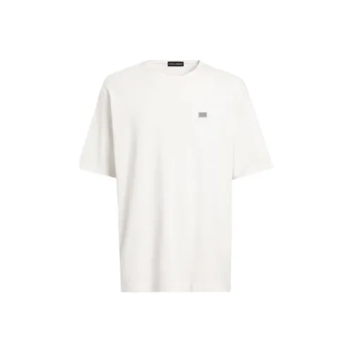 Dolce & Gabbana Белые Мужские T-рубашки