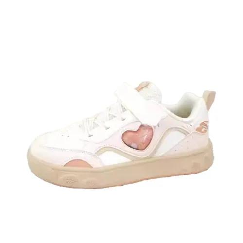 Antakids Амортизация Низкий Топ Детские Беговые Кроссовки Розовый Белый Подростки