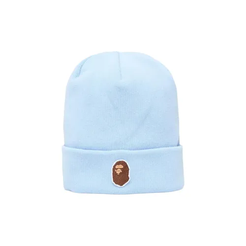 A BATHING APE Полиэстер Beanies Унисекс Синий