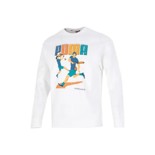 PUMA Белый Мужской Свитшот