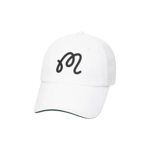 Malbon Golf Полиэстер Кепки Мужские Белые