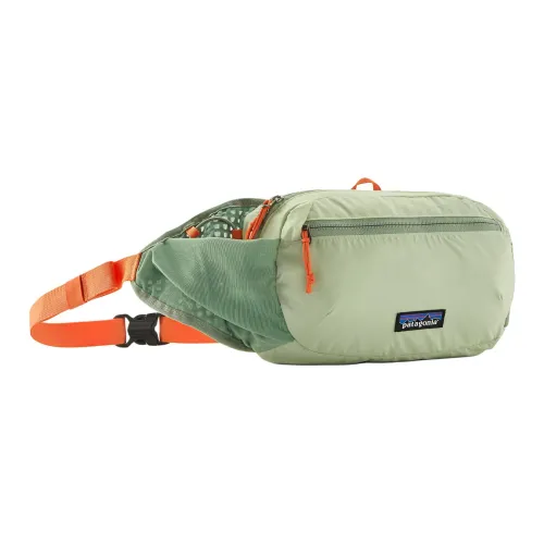 Patagonia Terravia Переработанный материал Бананка Унисекс Лишайниковый цвет Зеленый