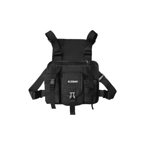 Venerable Brahma Oxford Sling Bag Standard Unisex Black Gray Венерабл Брахма Оксфорд Слинг Баг Стандартный Унисекс Черный Серый