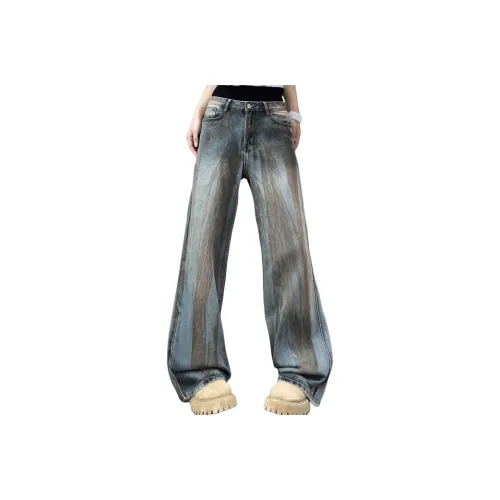 YEARNED Blue Women's Jeans YEARNED Синий Женские Джинсы