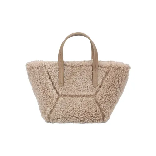 BRUNELLO CUCINELLI Сумка из овечьей кожи одно плечо женская коричневый