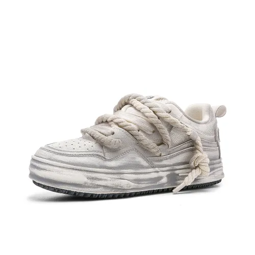 TKRS Износостойкий и Легкий Низкий Топ Скейтборд Кроссовки Мужские Бежевые