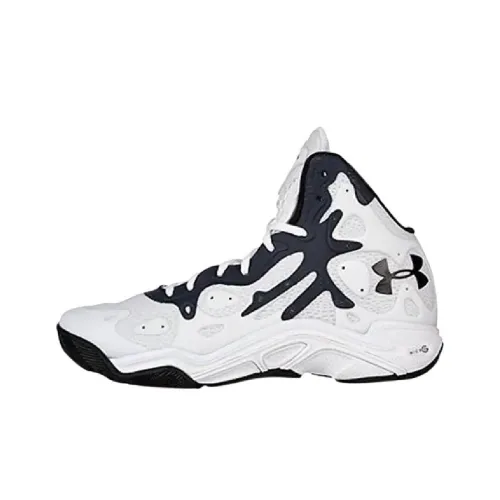 Under Armour Micro G Баскетбольные кроссовки Мужской Черный Белый