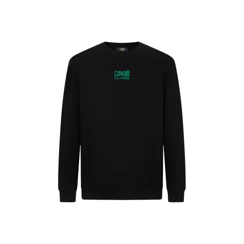 Cavalli Class Черные Мужские Свитшоты