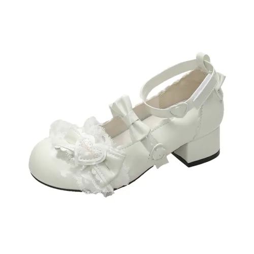 Medd Грубый каблук Туфли Мэри Джейн Женские