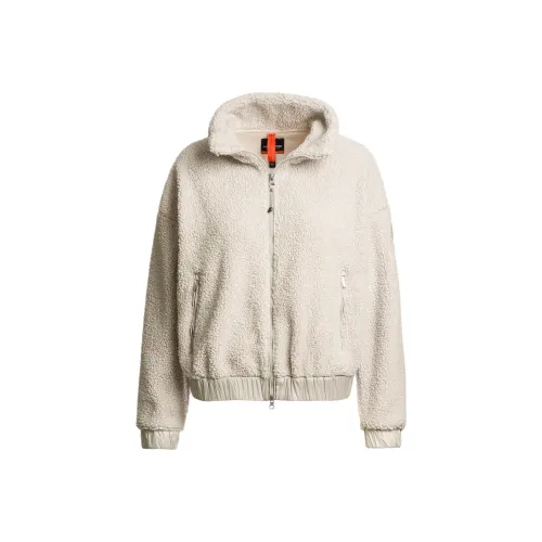 PARAJUMPERS Бежевый Женские Бархатные Куртки