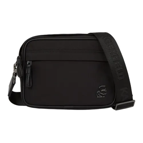 KARL LAGERFELD Полиэстер Сумка через плечо Мужская Черная