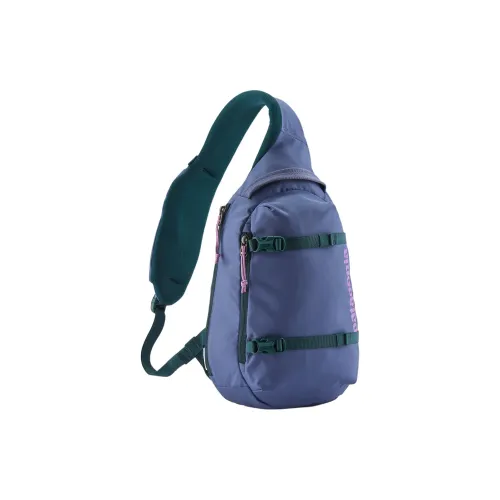 Patagonia Переработанный полиэстер Sling Сумка Мужская Фиолетово-синяя