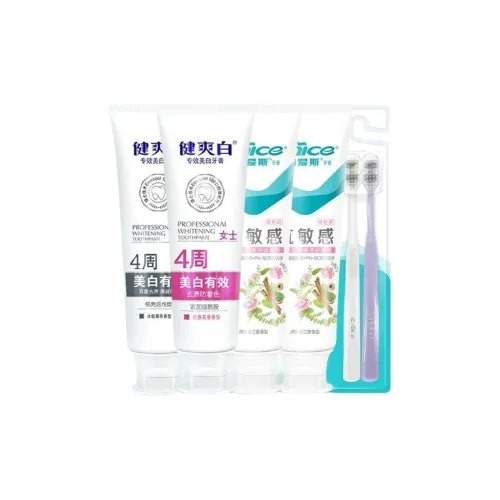 Nice Healthy Белый Зубные пасты Зубные щетки Наборы для ухода за полостью рта Чистка Мята