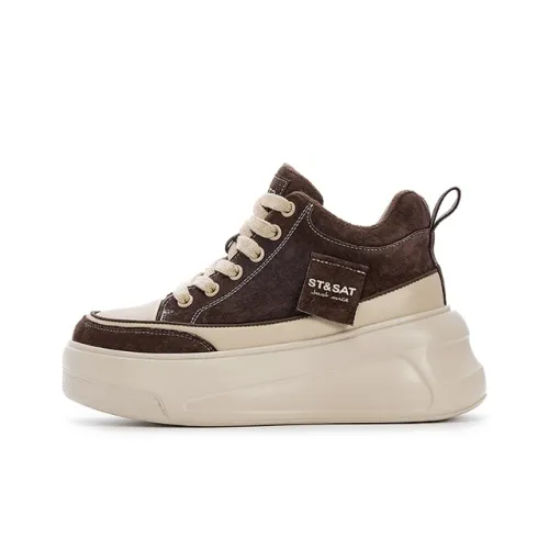 ST SAT Термические Высокие Кроссовки для Скейтбординга Женские