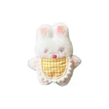 Желтый биб с кроликом