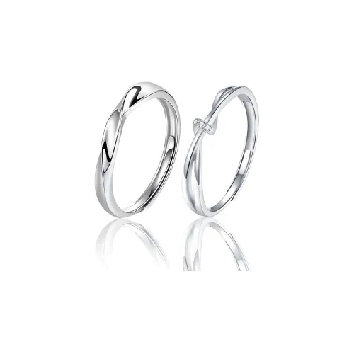 JINGHUALU Кольца из искусственного топаза унисекс