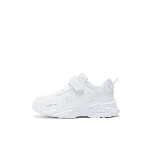 SUPEREDGE Fashion Versatile Легкий Минималистский стиль Удобный Белый Кроссовки Низкие Топ Kids Lifestyle Shoes Унисекс