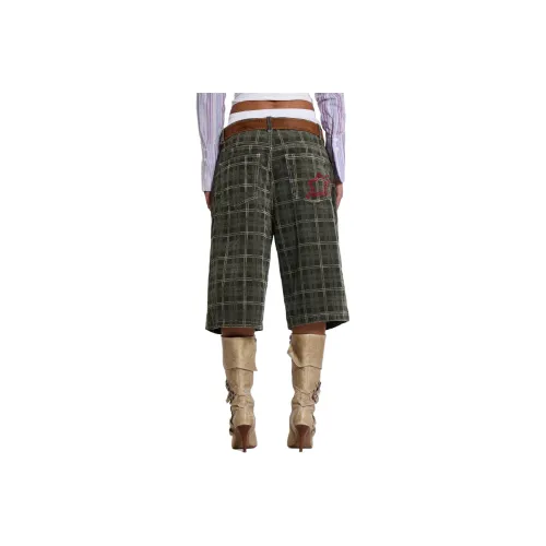 Jaded London Повседневные шорты женские хаки зеленый