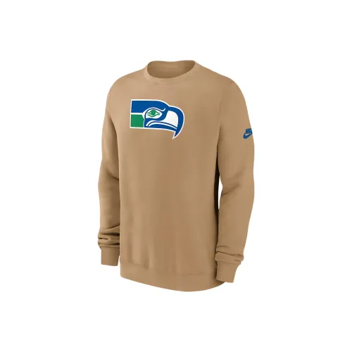 Nike Clothing Коричневый Мужской Свитшот