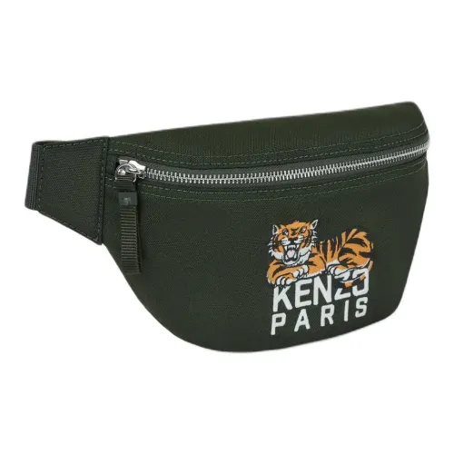 KENZO Полиэстер Бананка Мужская Темно-хаки