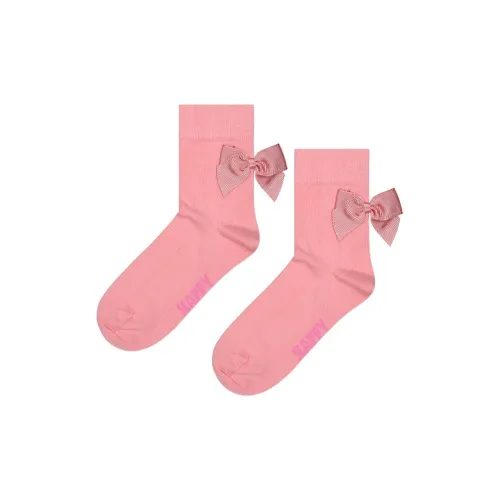 Happy Socks Розовые Унисекс MID Носки до икры