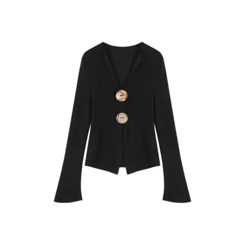 EMDPN Черный Женский Трикотаж