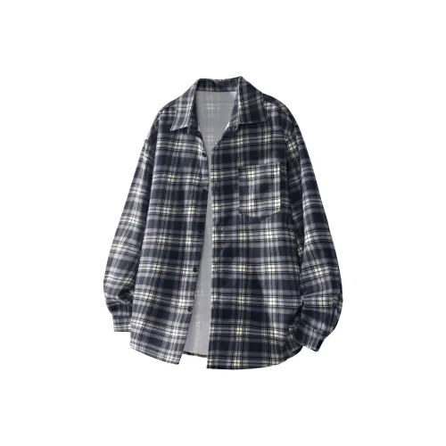 PASOK Мужская Премиум Длинная Рубашка с Рукавами для Мужчин