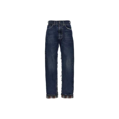 Maison Margiela Blue Unisex Casual Pants Maison Margiela Синий Унисекс Повседневные Брюки