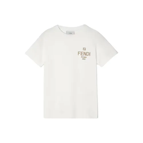 FENDI Белая Kids T-рубашка