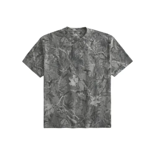 Hollister Темно-коричневые Мужские T-рубашки