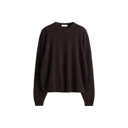 H&M Темно-коричневые женские кашемировые свитеры