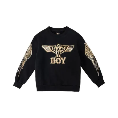 BOY JUNIOR Черный Унисекс Свитшоты