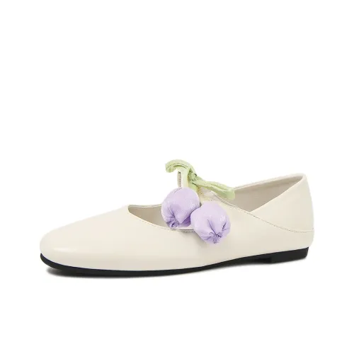 CAMEIDO Туфли Mary Jane с плоской подошвой Женские