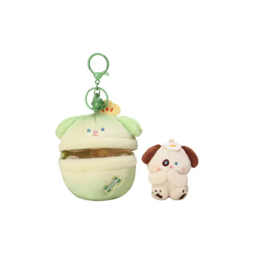 MENGXIAOZAI Креативный Какао Любовь Baking Кремовый Surprise Щенок Плюшевый Подвеска 13 см Рекомендуемый рост