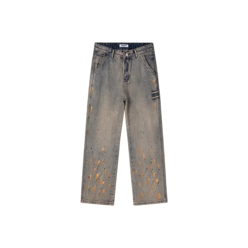 CHOCOOLATE CCLJNXPB10230 Ностальгический синий Унисекс Джинсы