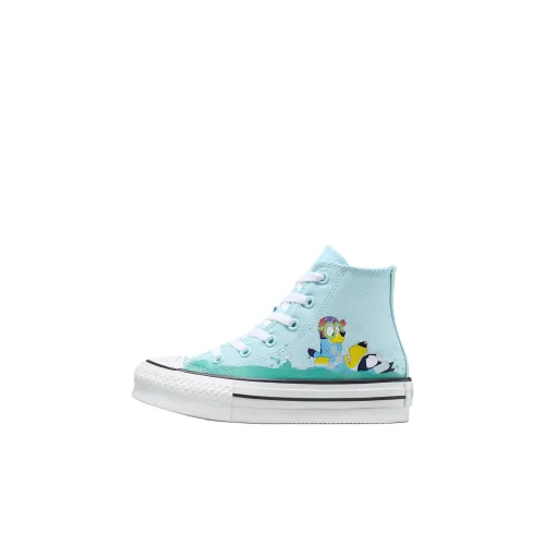 Bluey x Converse Chuck Taylor All Star High Топ Обувь для малышей Синий Infant And Toddler
