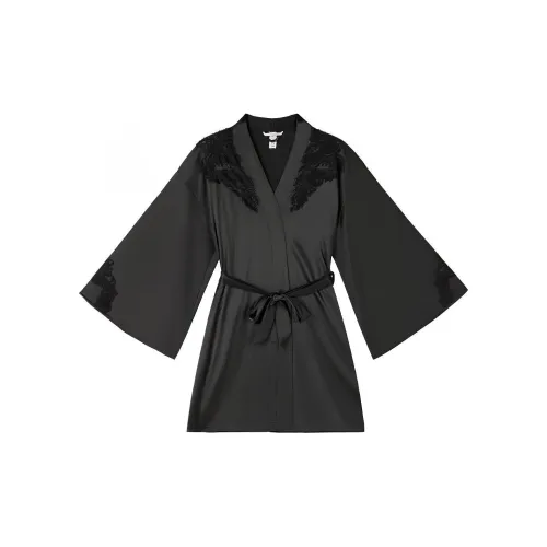 Victoria's Secret Черный Женские Банные халаты