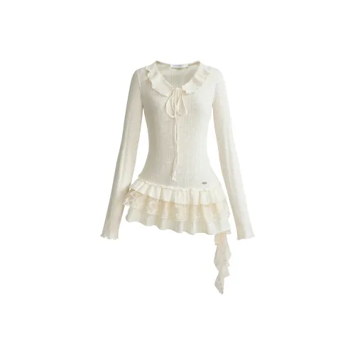 UNIFREE Абрикос Женские T-рубашки