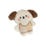 Кофе, стиль Шанель, юбка, щенок, подвеска