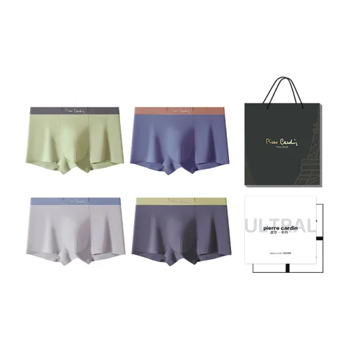 PIERRE CARDIN Хлопок Трусы Мужские 4 Пачки Подарочный Набор Коробка
