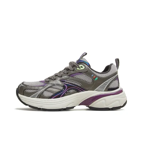 Disney x Teenmix Устойчивые к истиранию Низкие кеды для бега Женские Серые