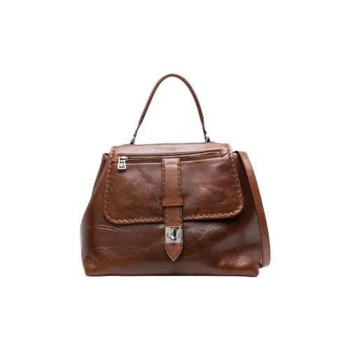 ERMANNO SCERVINO Кожа Сумка Средний Женский Коричневый