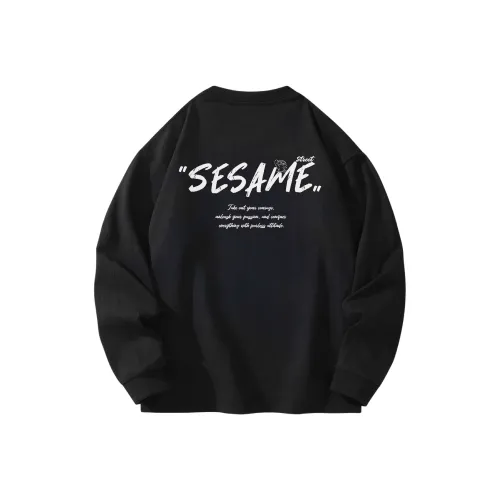 Улица Сезам Длинный рукав Т-рубашка Унисекс