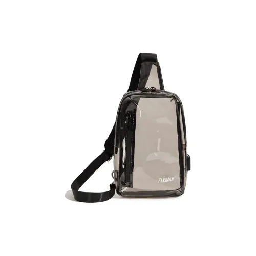 Venerable Brahma PVC Sling Bag Standard Unisex Coffee Transparent Венерабл Брахма PVC Слинг Сумка Стандартная Унисекс Кофейный Прозрачный